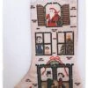 Vintage Christmas Stocking Cross Stitch PatternFairy Wool In The Wood -Quilt Muse Shop stocking