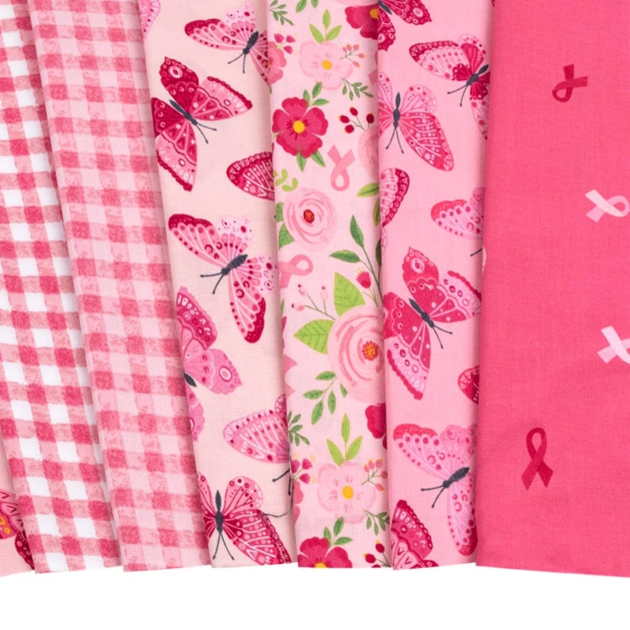 Strength In Pink Half Yard BundleThe RBD Designers For Riley Blake Designs 8 Strength In Pink Half Yard BundleThe RBD Designers For Riley Blake Designs - Image 6