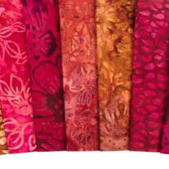 Sunrise Blossoms Artisan Batiks 10" SquaresLunn Studios For Robert Kaufman Fabrics -Quilt Muse Shop sunrise blossoms artisan batiks cu2 2