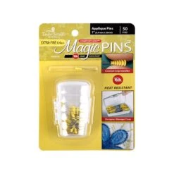 Taylor Seville 50 Count Extra Fine Applique Magic PinsTaylor Seville #219775 -Quilt Muse Shop taylorseville 50count extrafine appliquemagicpins 219775 package