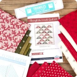 Through The Woods Quilt KitFeaturing Joyful Gatherings By Primitive Gatherings -Quilt Muse Shop through the woods qk1