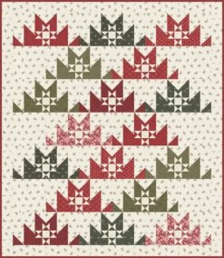 Through The Woods Quilt KitFeaturing Joyful Gatherings By Primitive Gatherings -Quilt Muse Shop throughthewoods 60.5x69.5