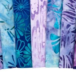 Tranquil Gardens Artisan Batiks Fat Quarter BundleLunn Studios For Robert Kaufman Fabrics -Quilt Muse Shop tranquil gardens artisan batiks cu2 2