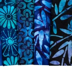 Tranquil Gardens Artisan Batiks Fat Quarter BundleLunn Studios For Robert Kaufman Fabrics -Quilt Muse Shop tranquil gardens artisan batiks cu5 2