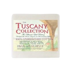 Tuscany Collection 100% Unbleached Cotton Full Quilt BattingHobbs #TU81