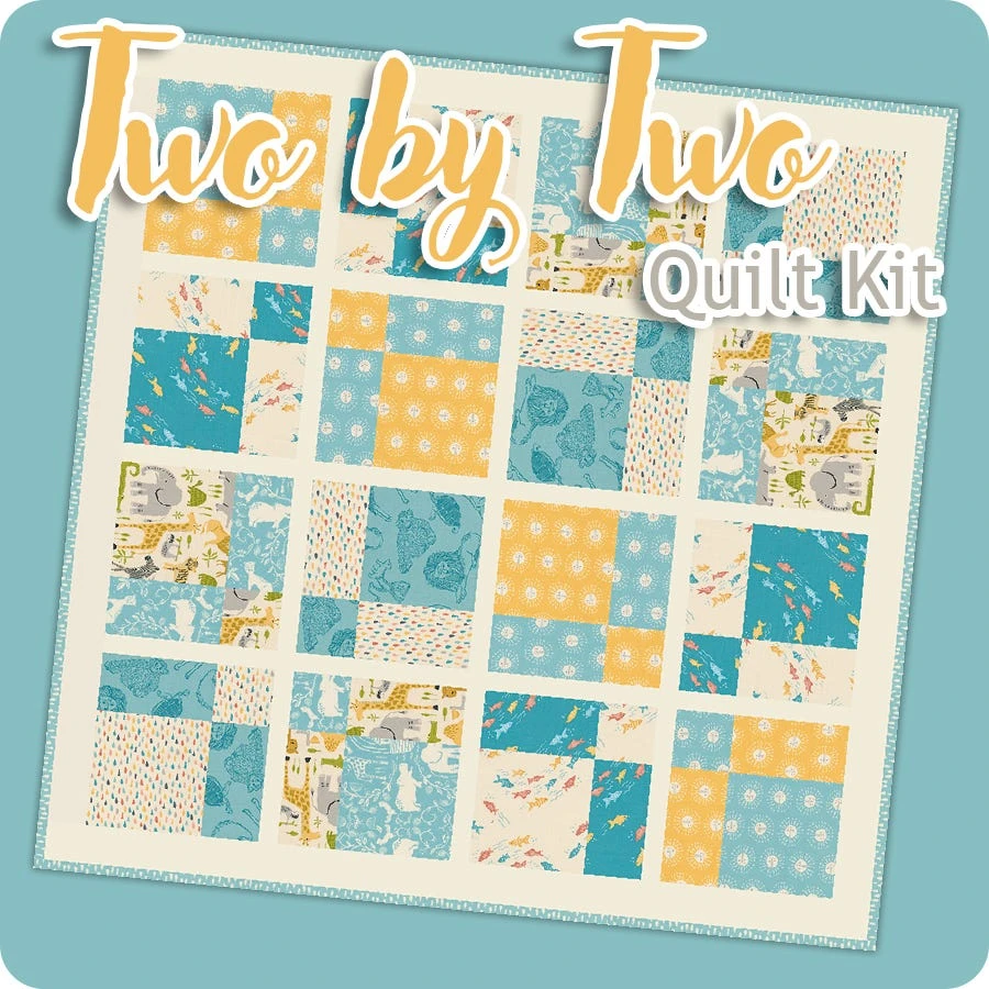 Two By Two Quilt KitFeaturing Noah's Ark By Stacy Iest Hsu 3 Two By Two Quilt KitFeaturing Noah's Ark By Stacy Iest Hsu