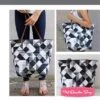 Ombre Geometric Tote Downloadable PDF PatternV And Co. -Quilt Muse Shop vc geometrictote