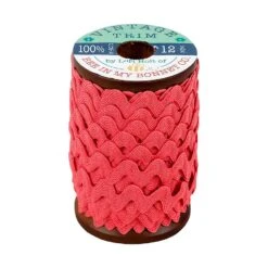 Tea Rose Large Vintage Trim 12 Yard SpoolLori Holt Of Bee In My Bonnet #STVT-2658 -Quilt Muse Shop vintagetrim tearose large 1