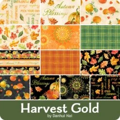 Harvest Gold 5 Karat CrystalsDanhui Nai For Wilmington Prints -Quilt Muse Shop wilm harvestgold precut 900 1 1