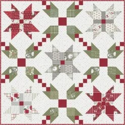 Christmas Eve Jolly BarLella Boutique For Moda Fabrics -Quilt Muse Shop wonderfultime 60.5x60.5 2