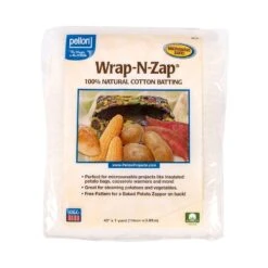 Wrap-N-Zap Natural Cotton BattingPellon #WZ45